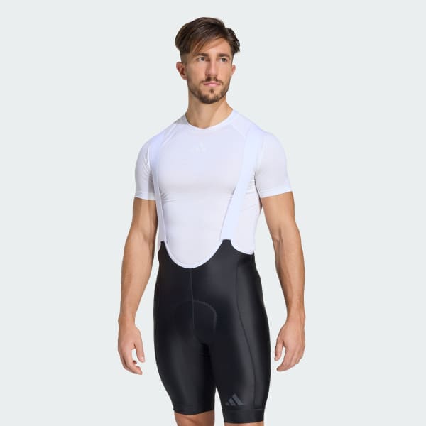 zwart ESSENTIALS PADDED CYCLING BIB SHORT