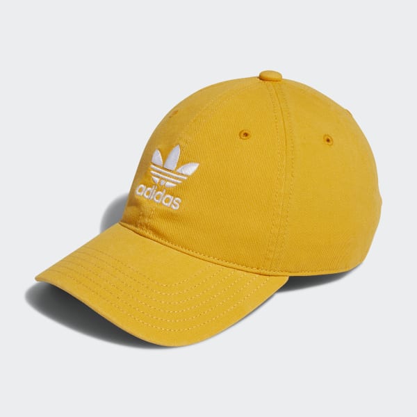 adidas Relaxed Strap-Back Hat - Yellow | Men's Lifestyle | adidas US