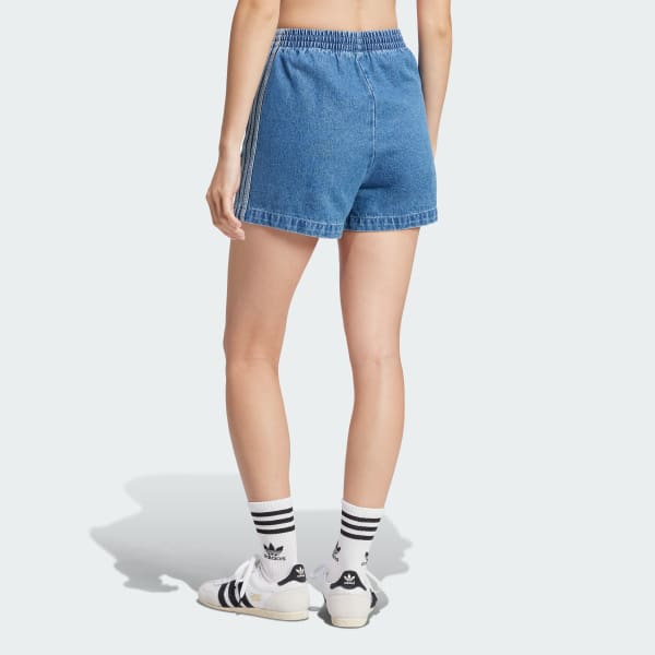 Blue Adicolor Denim Firebird Shorts