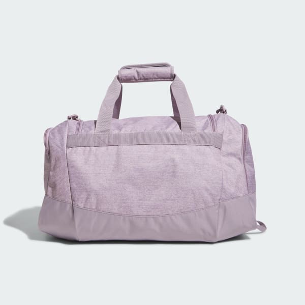 Adidas duffle bag purple top