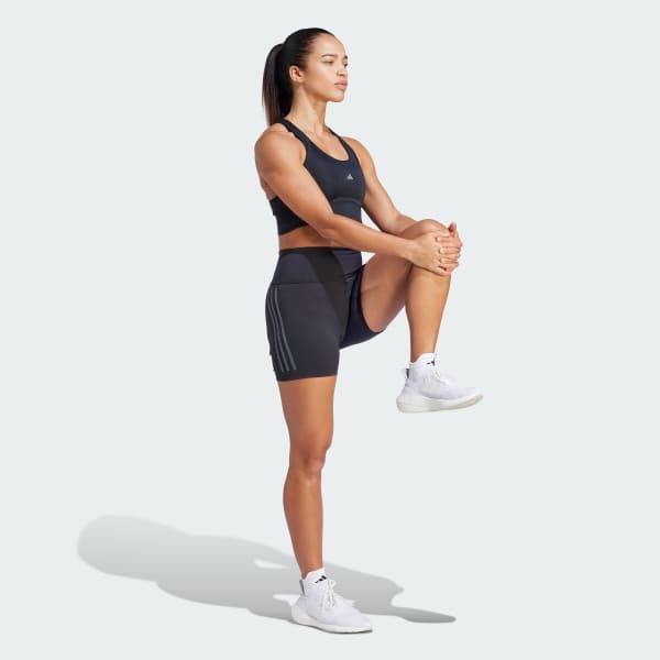 adidas Running Medium-Support Pocket Sports Bra Women - pulse magenta HL6133