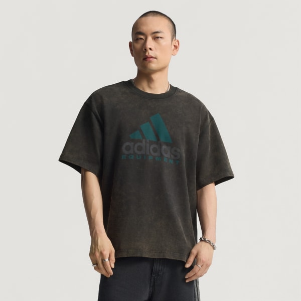 Zwart adidas Equipment T-shirt