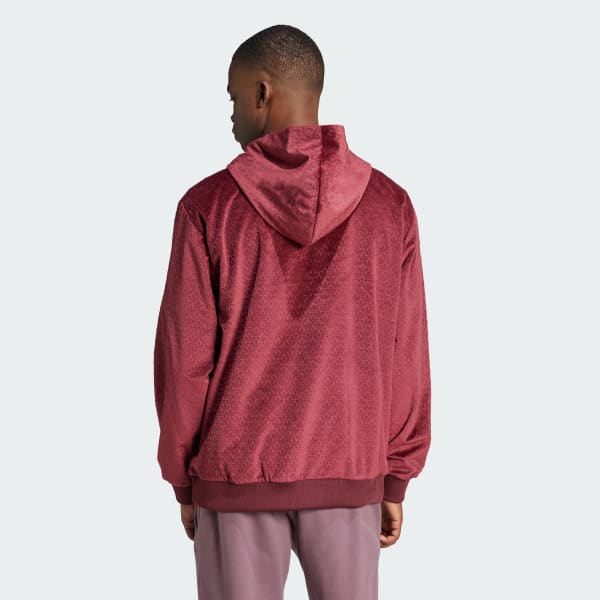 Felpa Monogram 2 Hooded Bordeaux adidas adidas Italia