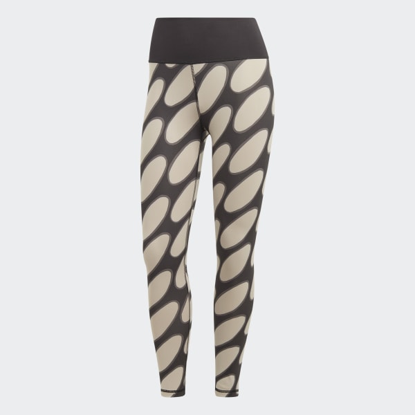 Svart adidas x Marimekko Optime Training 7/8 Tights