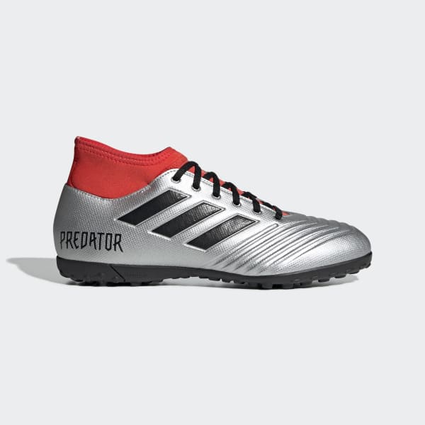 Zapatos de Fútbol Predator 19.4 Césped Artificial - Plateado adidas | adidas  Chile