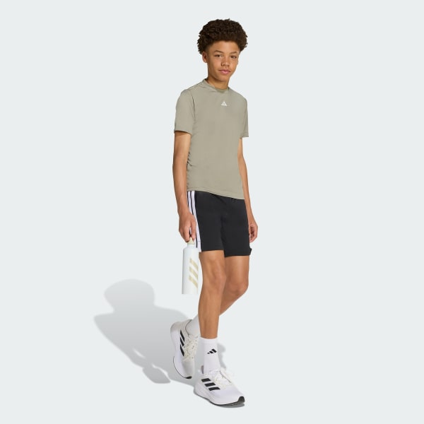 Yesil Train Essentials Logo Regular Fit Kids Tişört