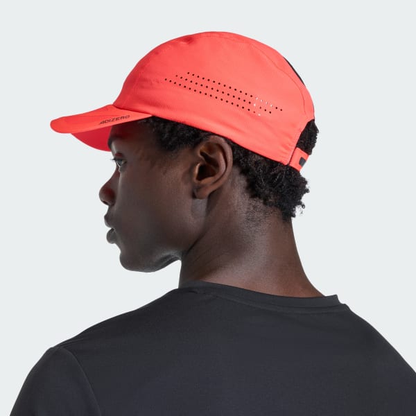 Rojo Gorra Ligera de Running adizero CLIMACOOL