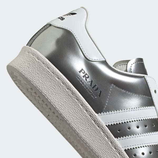 superstar slip on zilver