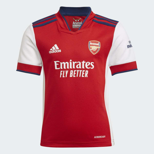Branco Minikit Principal 21/22 do Arsenal