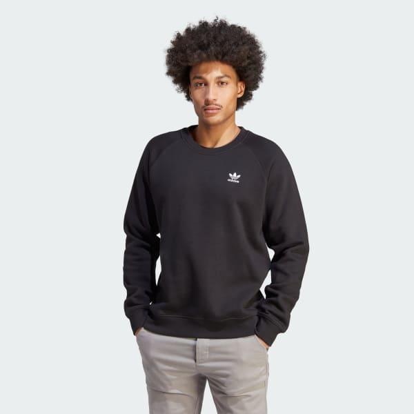Negro Polera Trifolio Essentials Cuello Redondo]