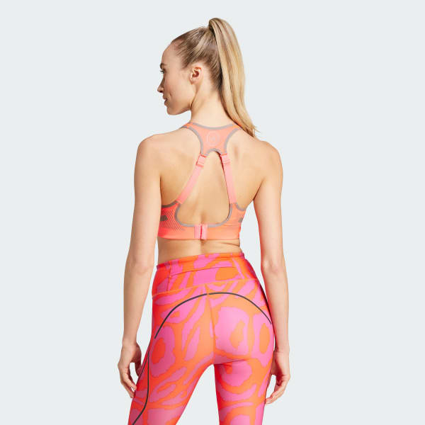 Rosa Top Deportivo TruePace adidas by Stella McCartney Soporte Alto