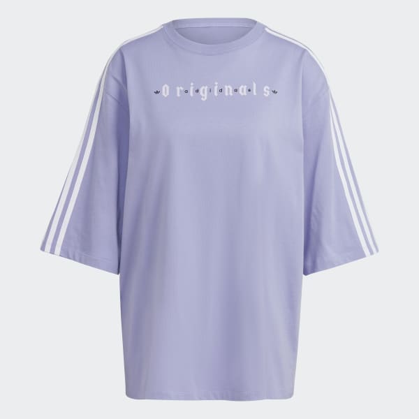 Violet T-shirt oversize