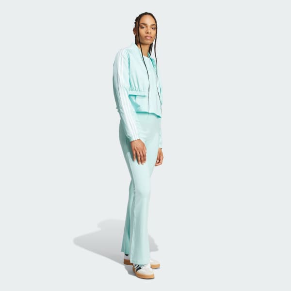 adidas Essentials Crop Tee - Turquoise | Free Shipping with
