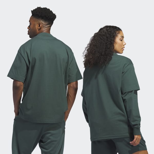 ◆adidas◆ Basketball Tee Green JE3765 Adidas Basketball T-Shirt Green | BSTN Store