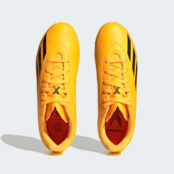 adidas X Speedportal.4 Multi-Ground Soccer Cleats - Gold | Free