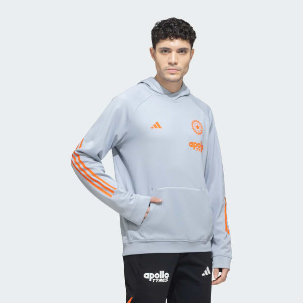 Grey INDIA CRICKET TRAINING HOODIE