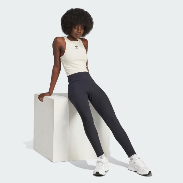Black Essentials High-Waist Leggings