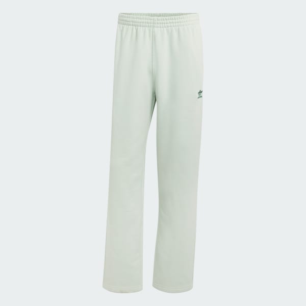 Verde PANTALÓN HOLGADO CON DOBLADILLO ABIERTO ESSENTIAL