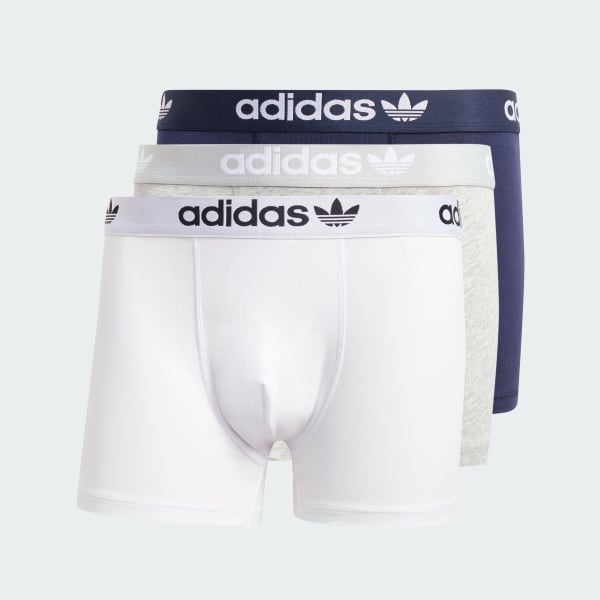 Comfort Flex Cotton 3-Stripes Trunk Underwear adidas UK