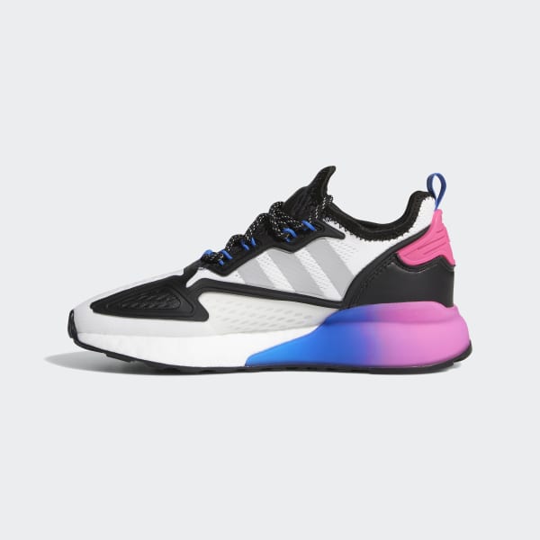White ZX 2K Boost Shoes LEF54