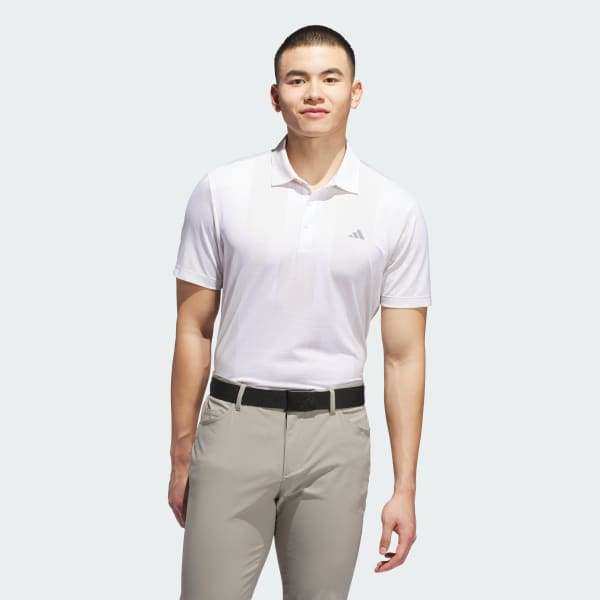 White Ultimate365 Mesh Radiant Print Polo Shirt