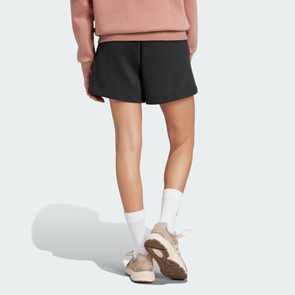 adidas ALL SZN Fleece Loose Shorts - Black | Free Shipping