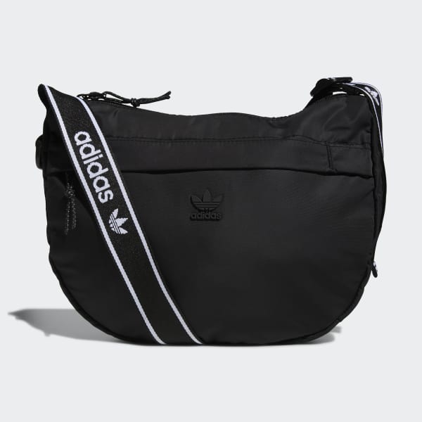 Courr猫ges Loop Crossbody Bag - Black