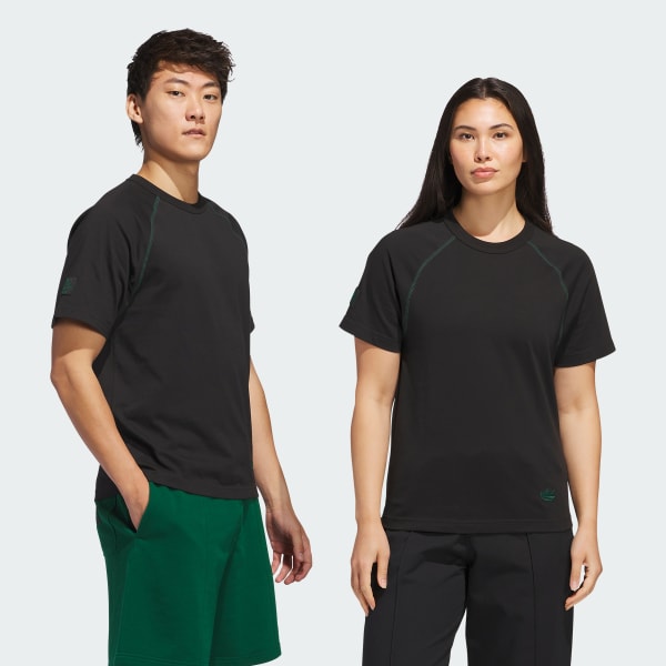 ブラック シュムーフォイル フェザーウェイト 半袖Tシャツ（ジェンダーニュートラル）