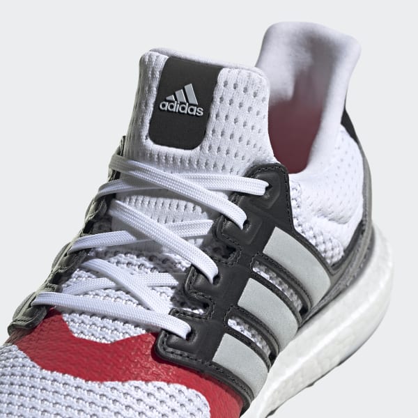 adidas ultra boost s&l white grey scarlet