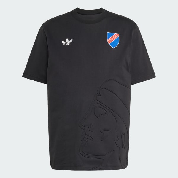 Svart Colo-Colo Anniversary T-skjorte