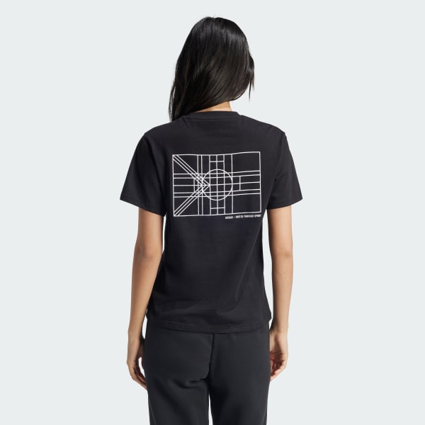 Negro Polo House of Tiro Nations Estampado