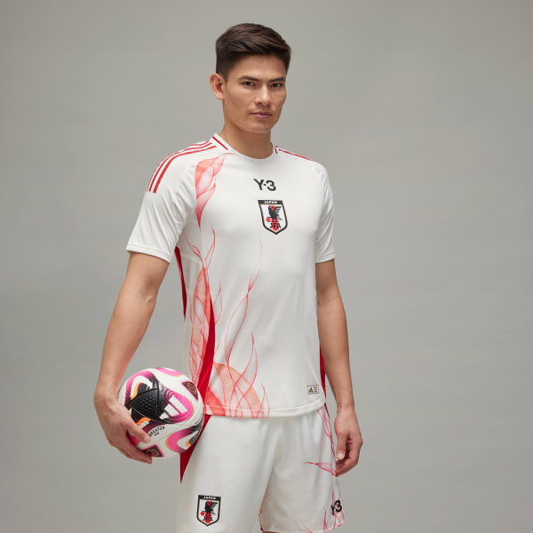 Λευκό Japan x Y-3 24 Away Authentic Jersey