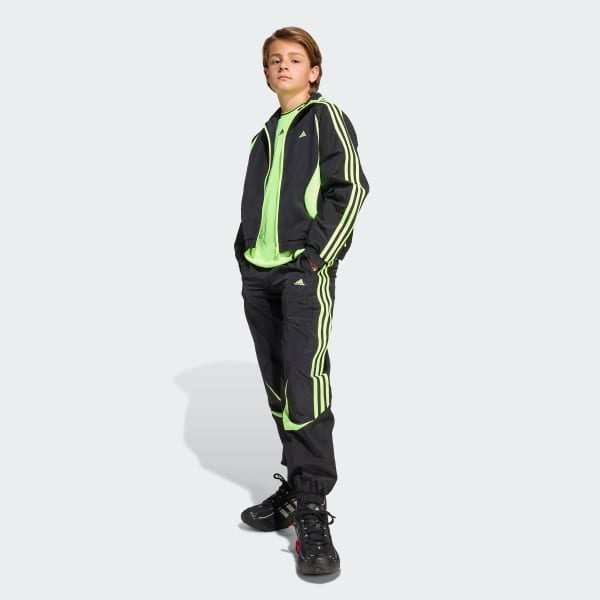 adidas Teamgeist Track Top - Black | Free Shipping with