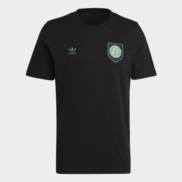 Czerń Celtic FC Essentials Trefoil Tee