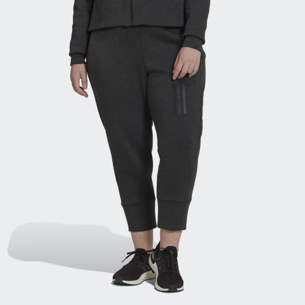 Zwart Mission Victory Slim-Fit High-Waist Broek (Grote Maat) UB851