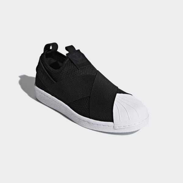 adidas slip on sneakers black