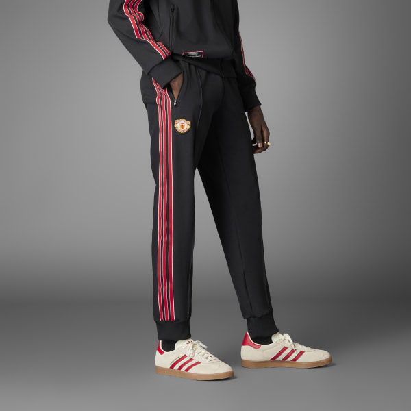 adidas Manchester United Terrace Icons Track Pants - Black