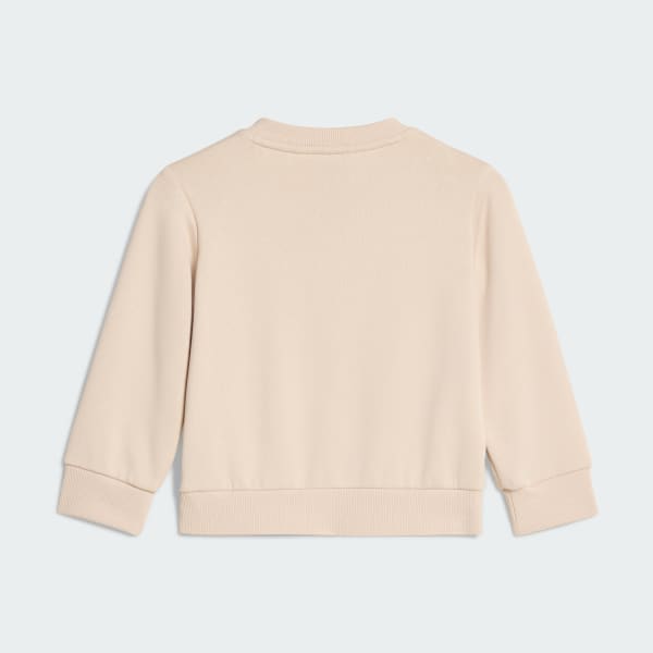 Beige Essentials joggingsæt til børn