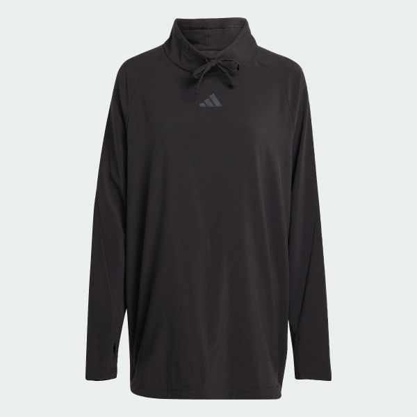 Black PrimeLift Workout Cover Up