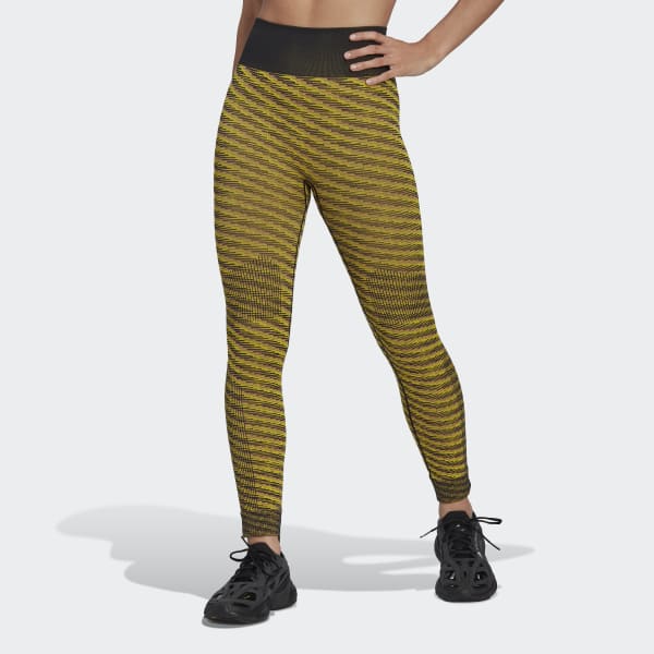 Brun adidas by Stella McCartney Knit Training Leggings