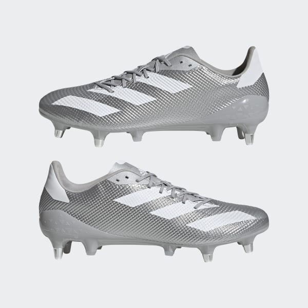 Silver Rugby Adizero RS7 SG Boots LIF36