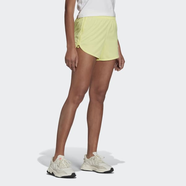 adidas Zip-Up Shorts - Yellow | H15803 | adidas US