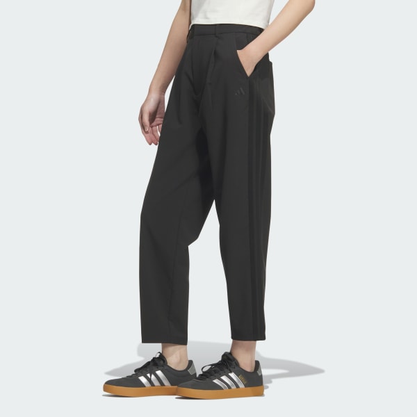 ブラック 軽パン ストレッチコミューター軽撥水UVケアパンツ