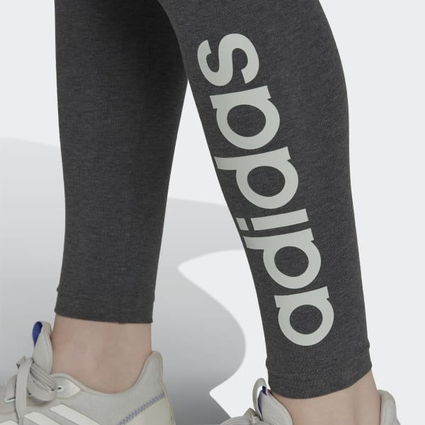 Buy adidas Grey Sportswear Essentials Big Logo Cotton Leggings