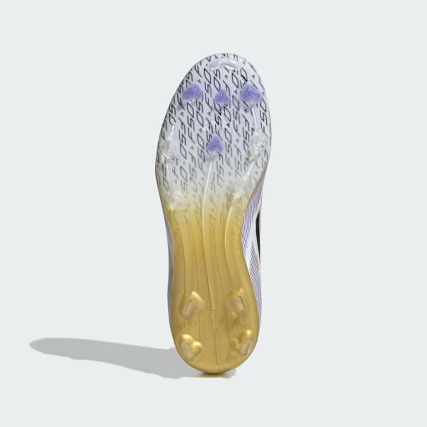 Blanco Tacos F50 Elite Sin Cordones Terreno Firme Kids