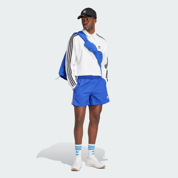 Hvit Adicolor Rugby Poloskjorte