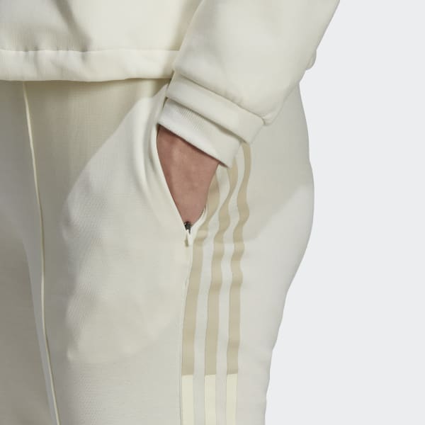 Λευκό Tricot Pants KE304