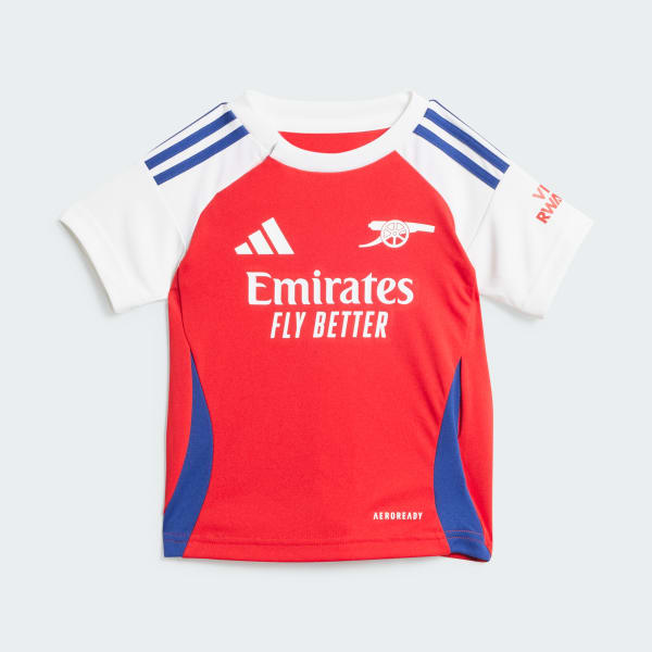 Red Arsenal 24/25 Home Baby Kit Kids