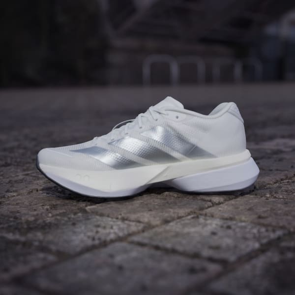 【ADIDAS】ADIZERO BOSTON 13 W ★JS4948★ホワイト レディース adidas Adizero Boston 13 Shoes - White | Free Shipping with