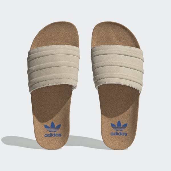 Beige Sandalias Adilette Premium